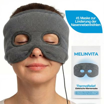 ThermoRelief™ Maske – Befreien Sie verstopfte Nasennebenhöhlen in nur 15 Minuten.